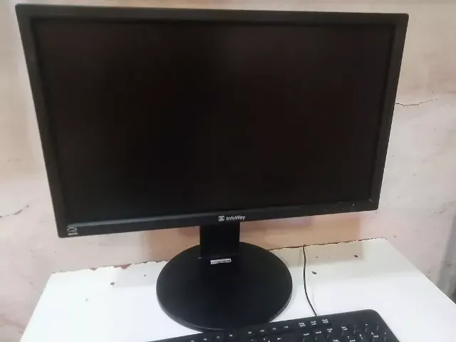 Monitor giratório 20 polegadas Led base ajustável (LG)