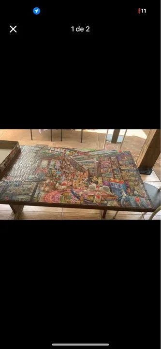 Vendo 2 Quebra-cabeça 3000 peças  - Foto 2