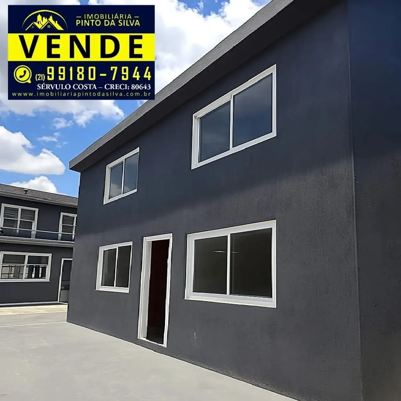 Imóvel para venda tem 32 metros quadrados com 1 quarto em Galo Branco - São Gonçalo - RJ