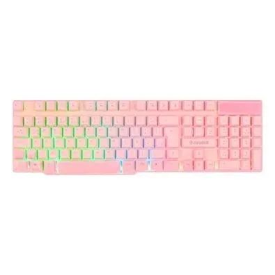 (Novo!) Kit Gamer Evolut LED Rainbow Rosa - Foto 6