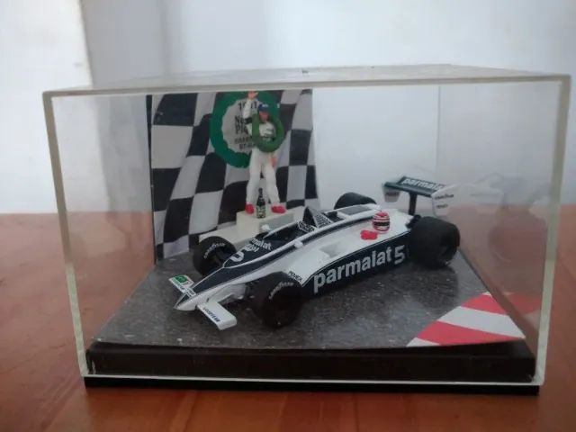 F1 Brabham BT-49C Nelson Piquet escala 1/43 edição limitada - Foto 5