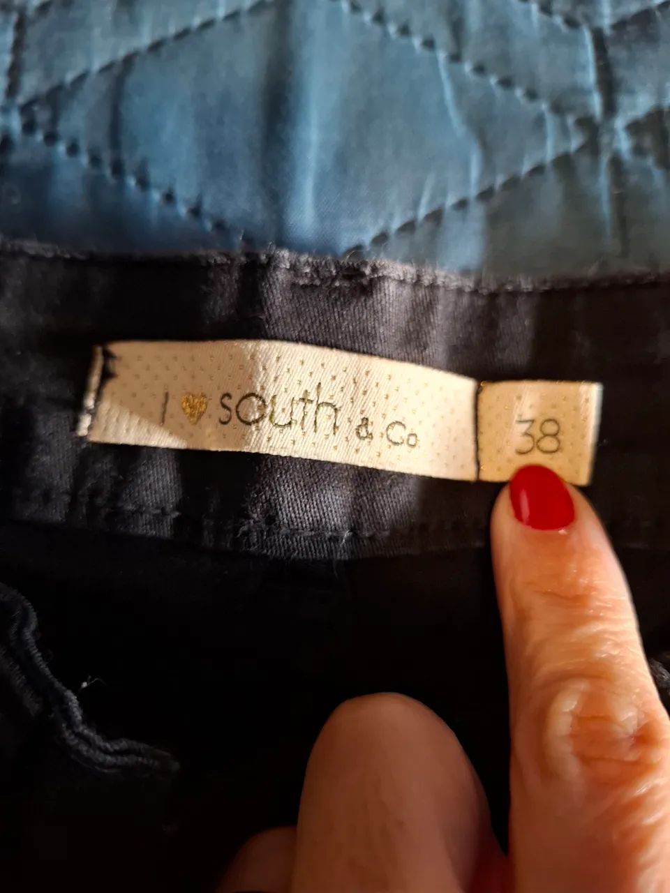 Calça jeans preta - South - Foto 2