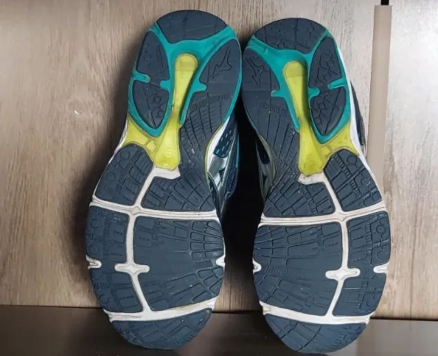 tênis mizuno wave azul tam 41 - Foto 3