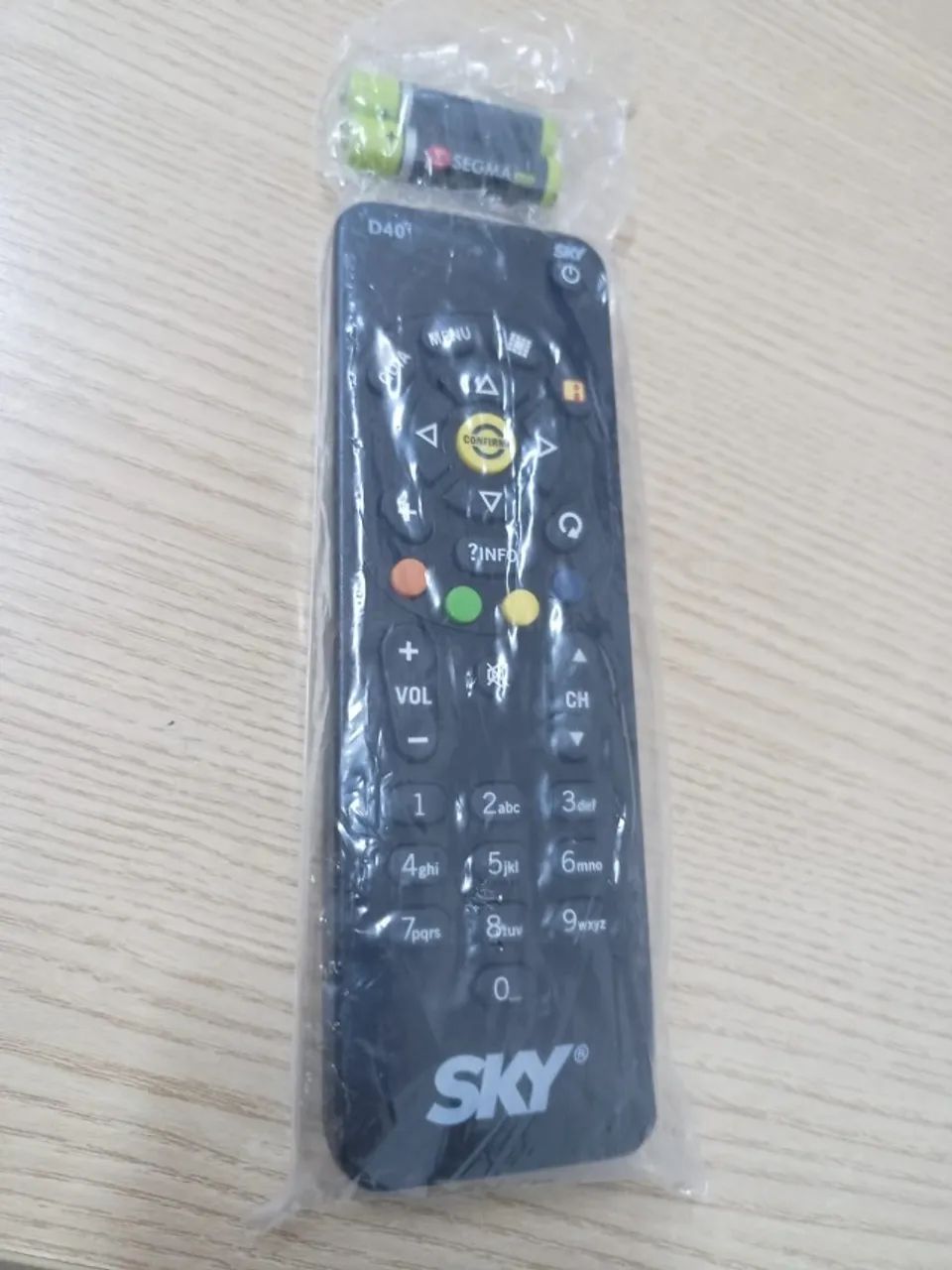   Controle Remoto Sky D40