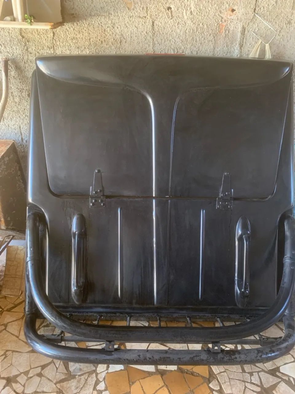 Capota de fibra para S10 pitbull cabine dupla  - Foto 3