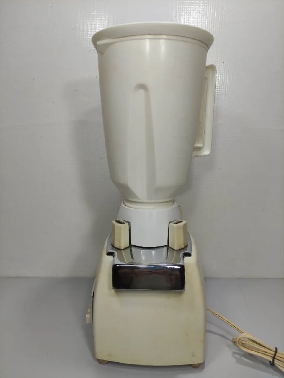 Liquidificador Arno Super Antigo 110v Funcionando 240w Lcb - Branco (Usado) - Foto 5