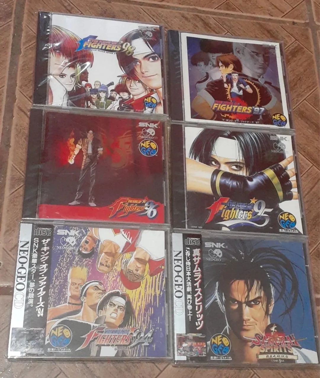 Coleção Neo Geo CD - King of Fighters e Samurai Spirits - Foto 3