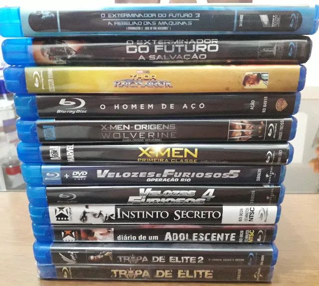 Lote de 12 filmes em Blu-ray de Coleção Impecável