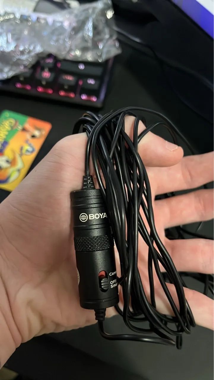 Microfone de Lapela BOYA BY-M1