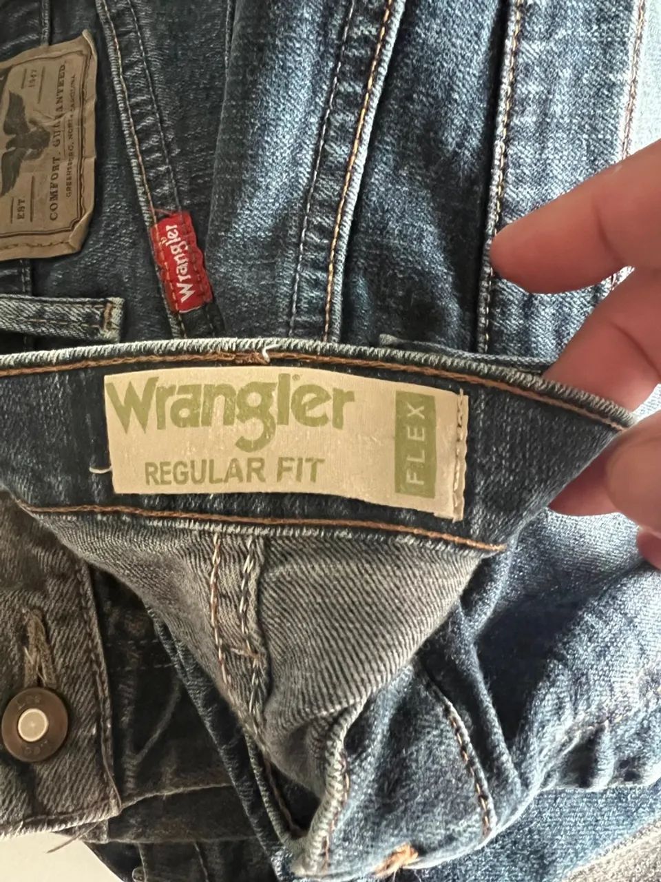 Calça Jeans Wrangler Masculina TAM 48 - Foto 2