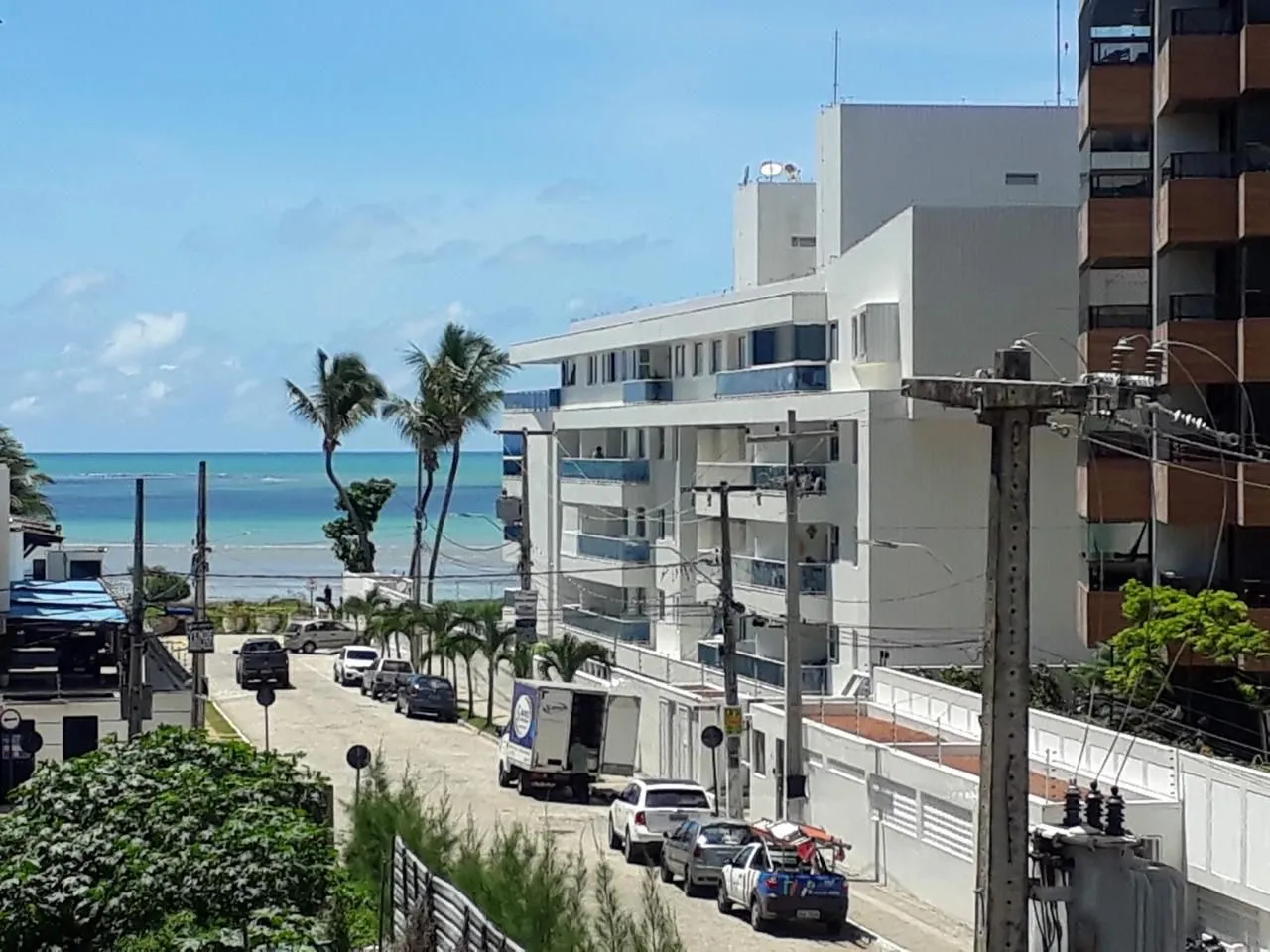 Apto vista pro mar ponta de Campina 