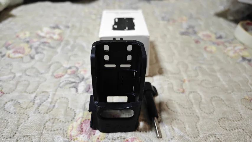 Suporte adaptador de expansão para Osmo Pocket 3 Flymile Sapata fria Led e Microfone  - Foto 5