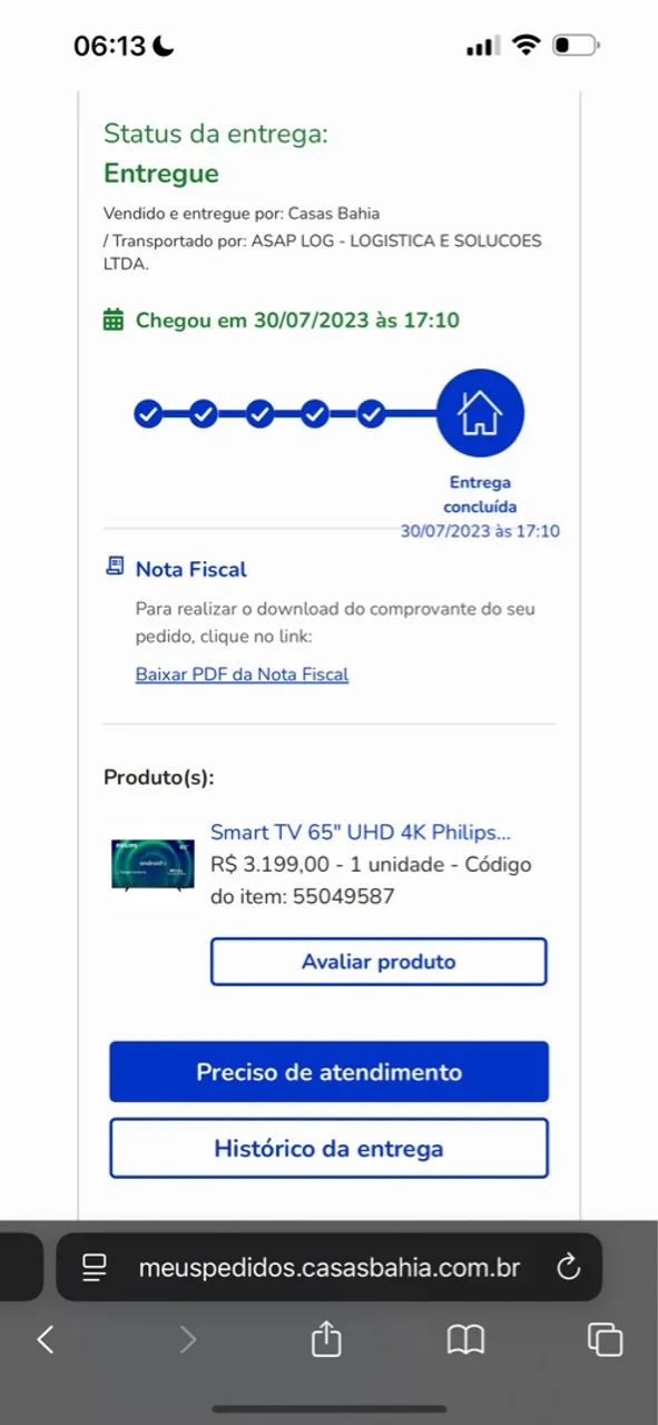 Smart TV Philips 4K UHD 65 Polegadas - Foto 3