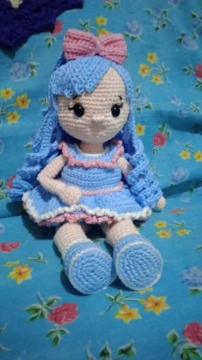 Boneca Olivia AMIGURUMI  - Foto 2