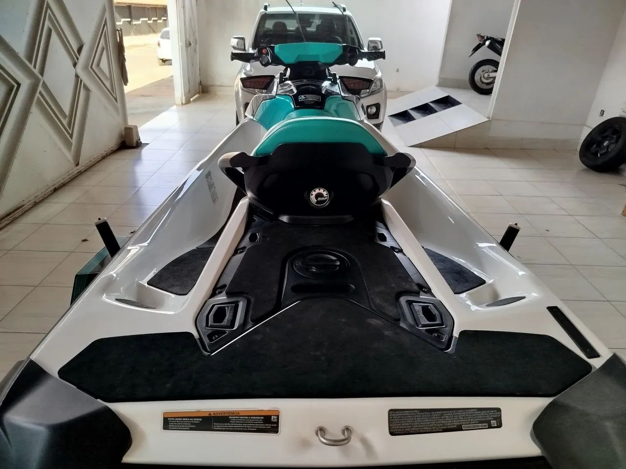 Jet seadoo GTI 130 ano 2020 com 77 horas. - Foto 4