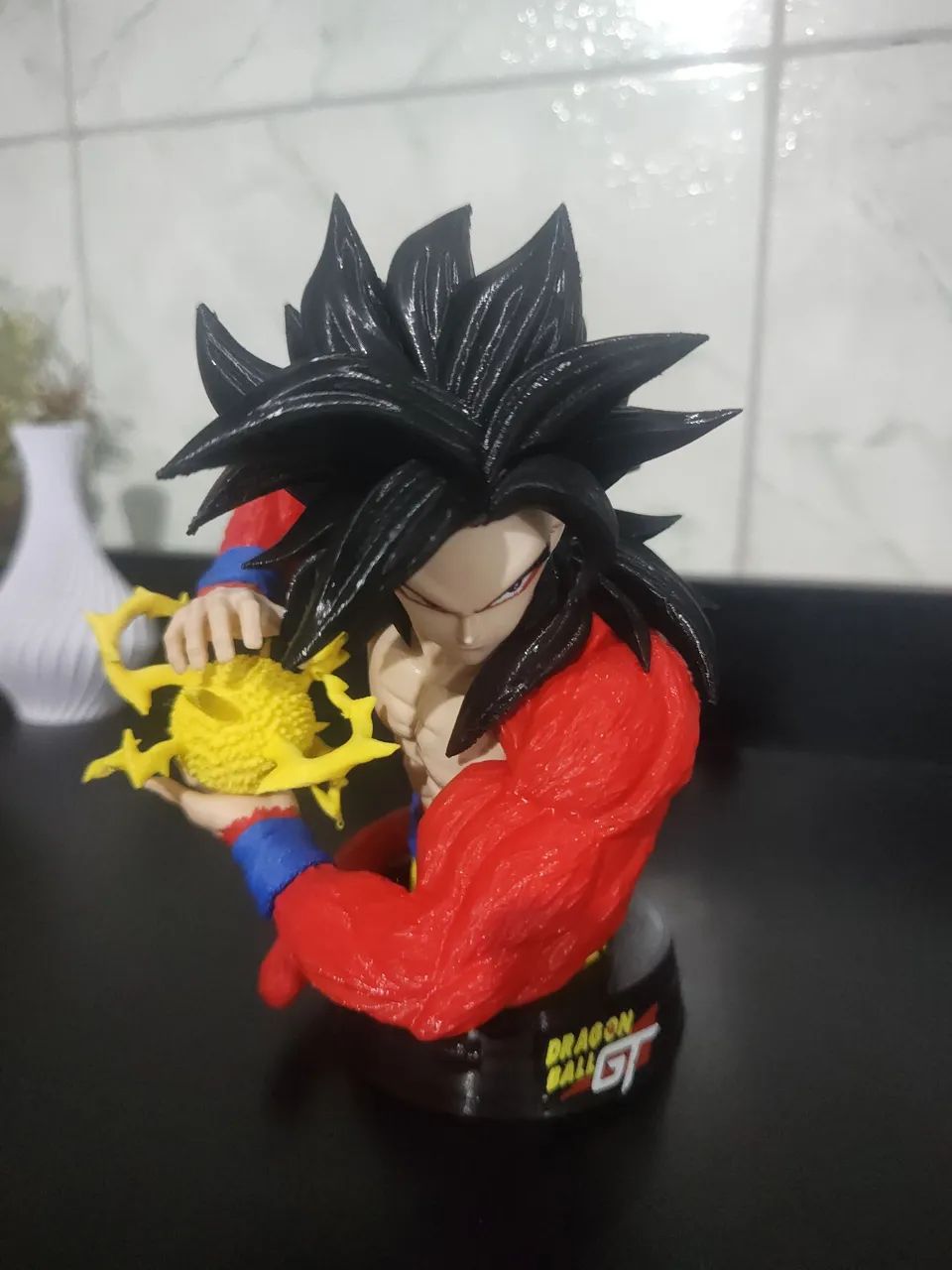 Goku SSJ4 impressão 3D