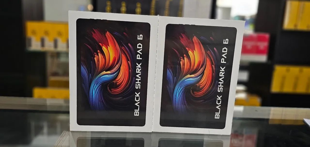 Tablet Xiaomi Black Shark Pad 6 256gb 8gb RAM global leitor de chip e Wi-Fi 