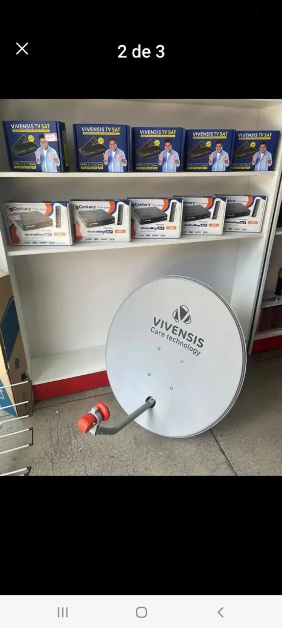 Antena Parabólica Vivensis Completa