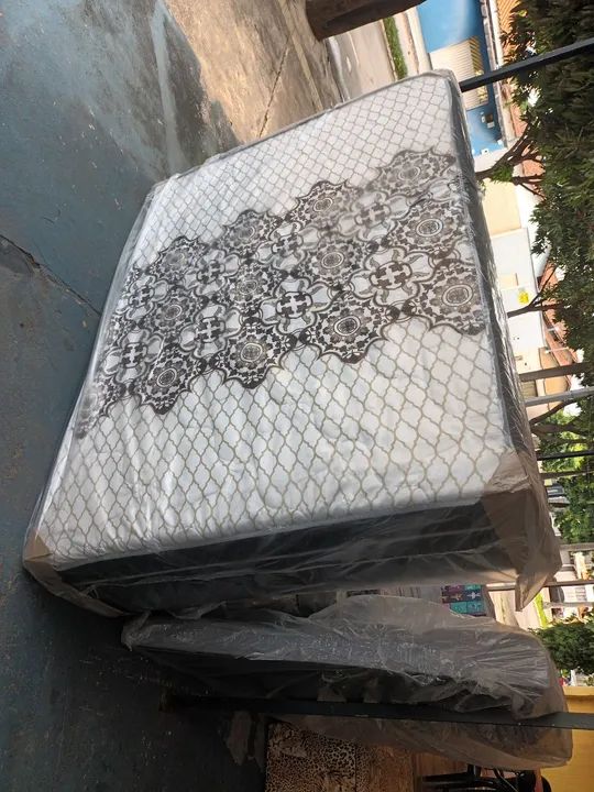  Cama box Novo conjugada