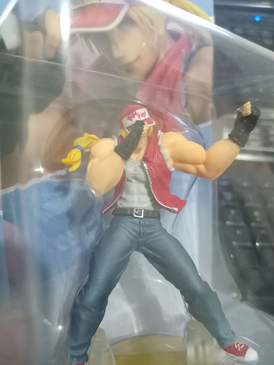 Amiibo Terry Bogard Super Smash Bros lacrado - Foto 3