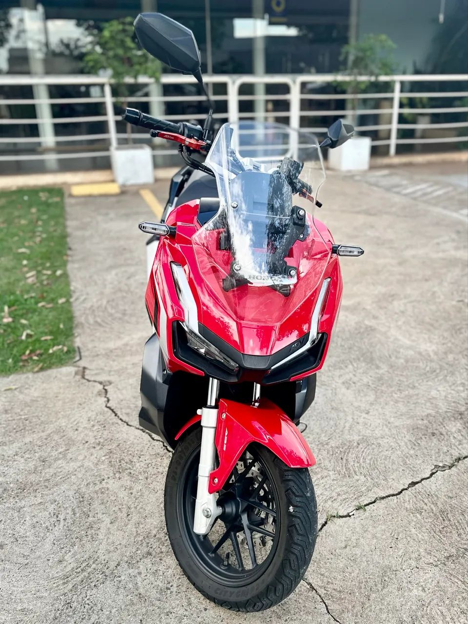 Vendo Honda ADV 150cv 2021 Vermelha  - Foto 8