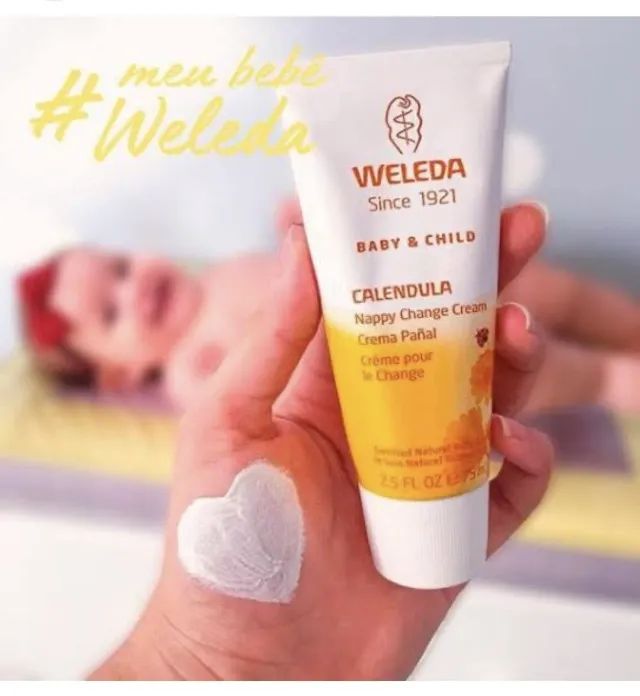 Creme Preventivo de Assaduras Calêndula Weleda 75ml Importado Lacrado - Foto 3