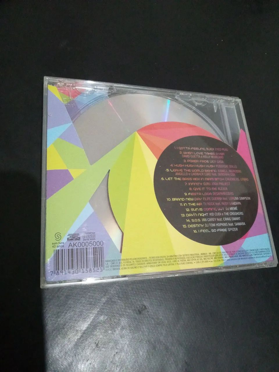 Cd SUMMER ELETROHITS 6 2009 - Foto 2