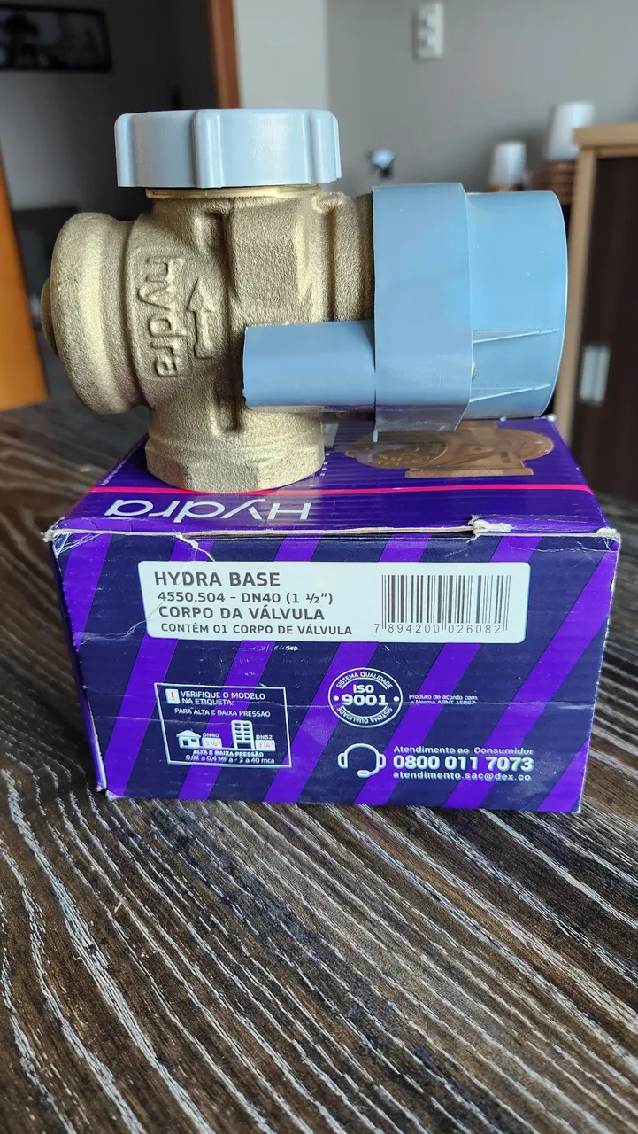 Corpo de Válvula Hydra 4550.504 DN40 1 1/2"