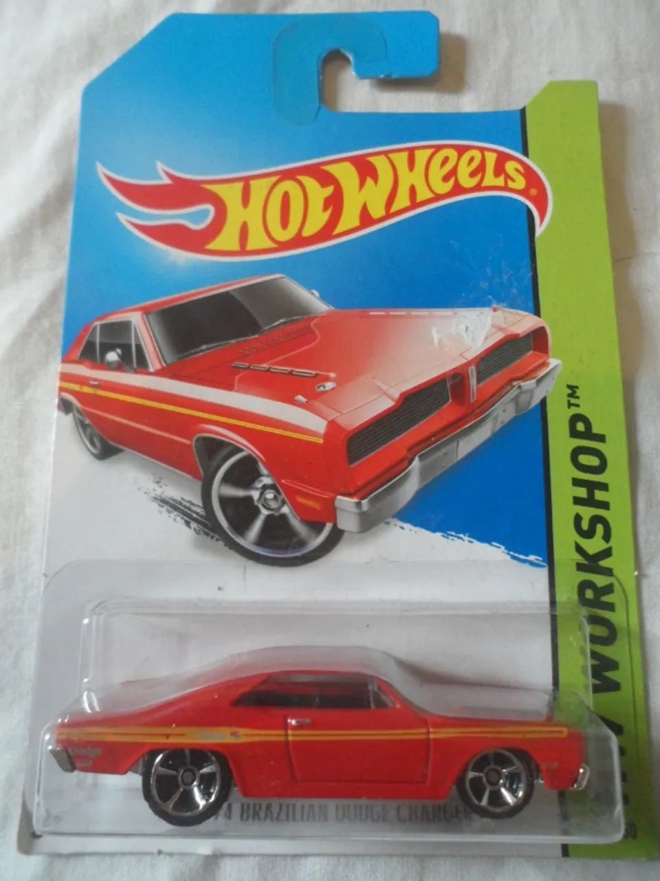 Miniatura Hot Wheels 1974 Brazilian Charger vermelho novo no blister