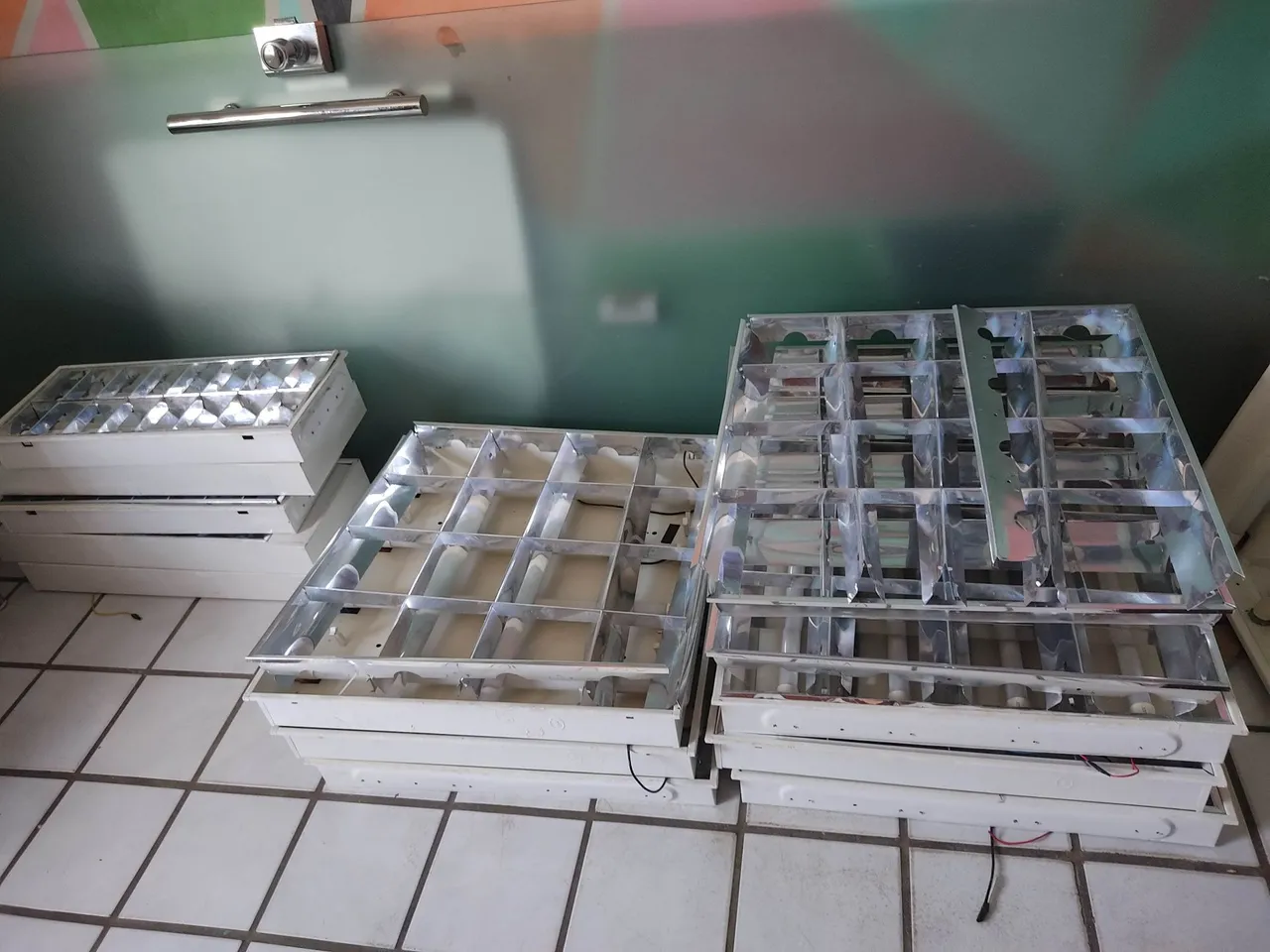 Luminárias para teto - Pacotes de 4 já vai com as lâmpadas