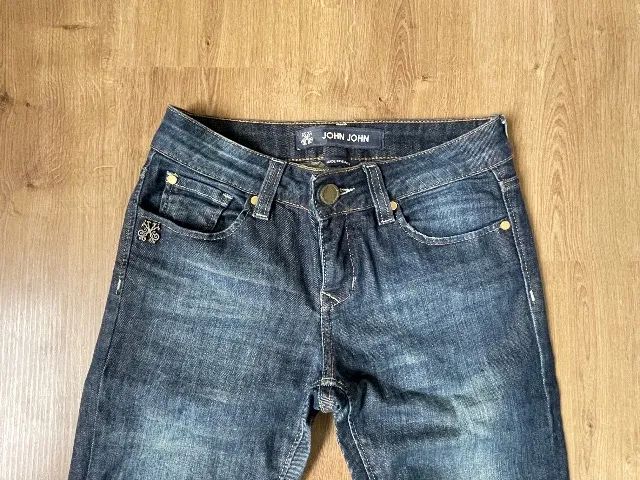 Calça jeans azul tam 34 John John - Foto 4