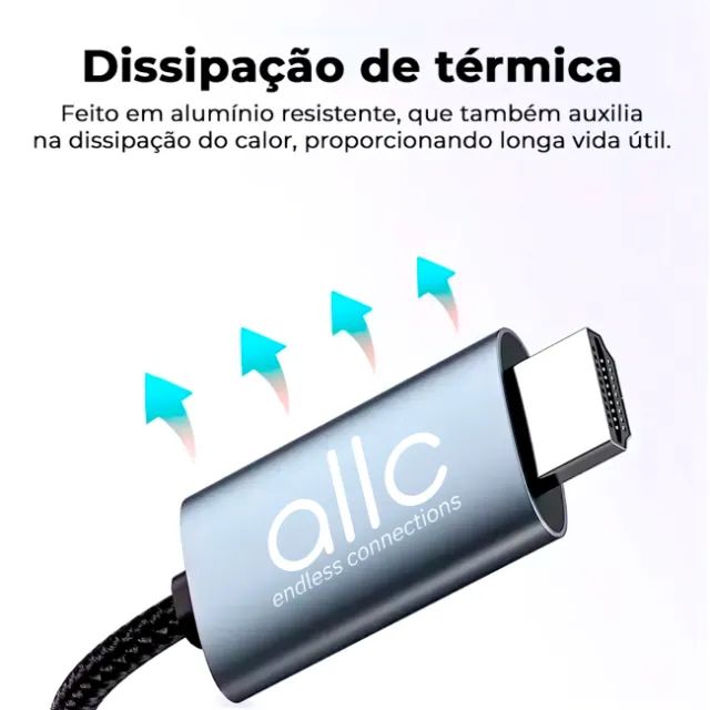 Cabo Adaptador USB-C Micro USB para HDMI Compatível com Samsung Xiaomi Motorola S6 Lite - Foto 3