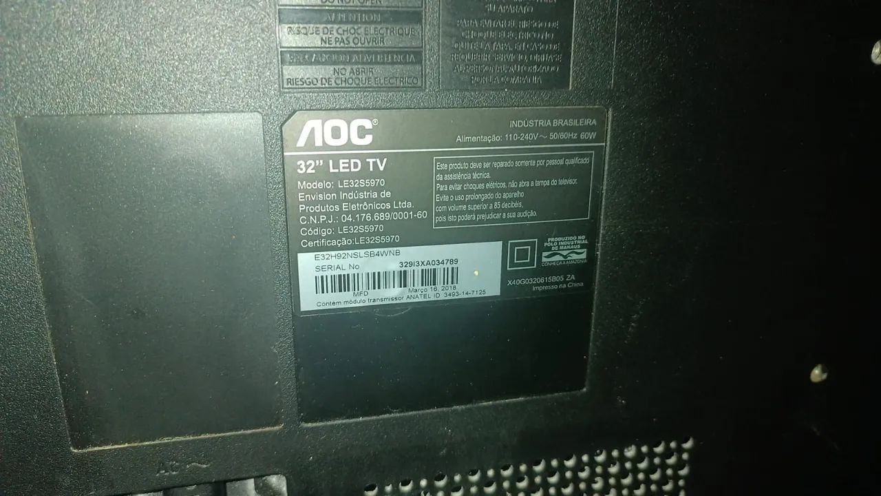 TV LED 32 polegadas - Foto 2