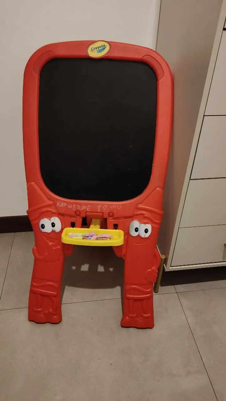 Quadro Infantil Crayola - Para Desenhar e Brincar