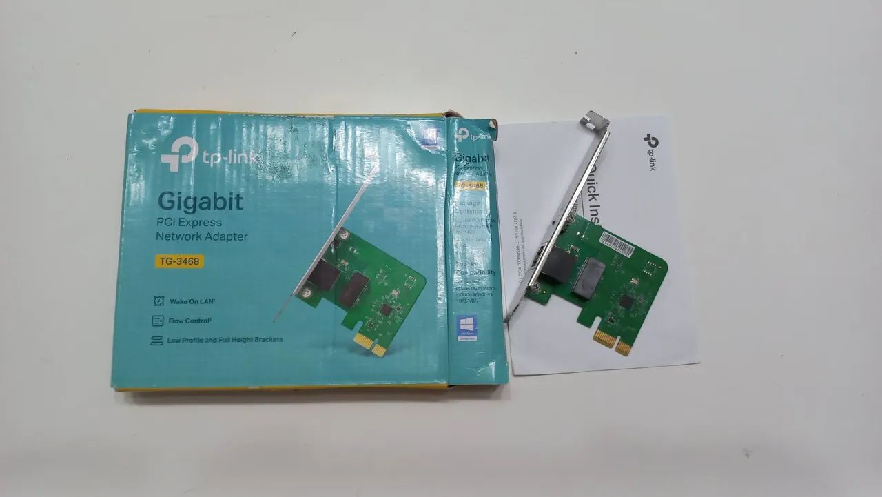 Adaptador de Internet cabeada TP-LINK + Cabos de internet