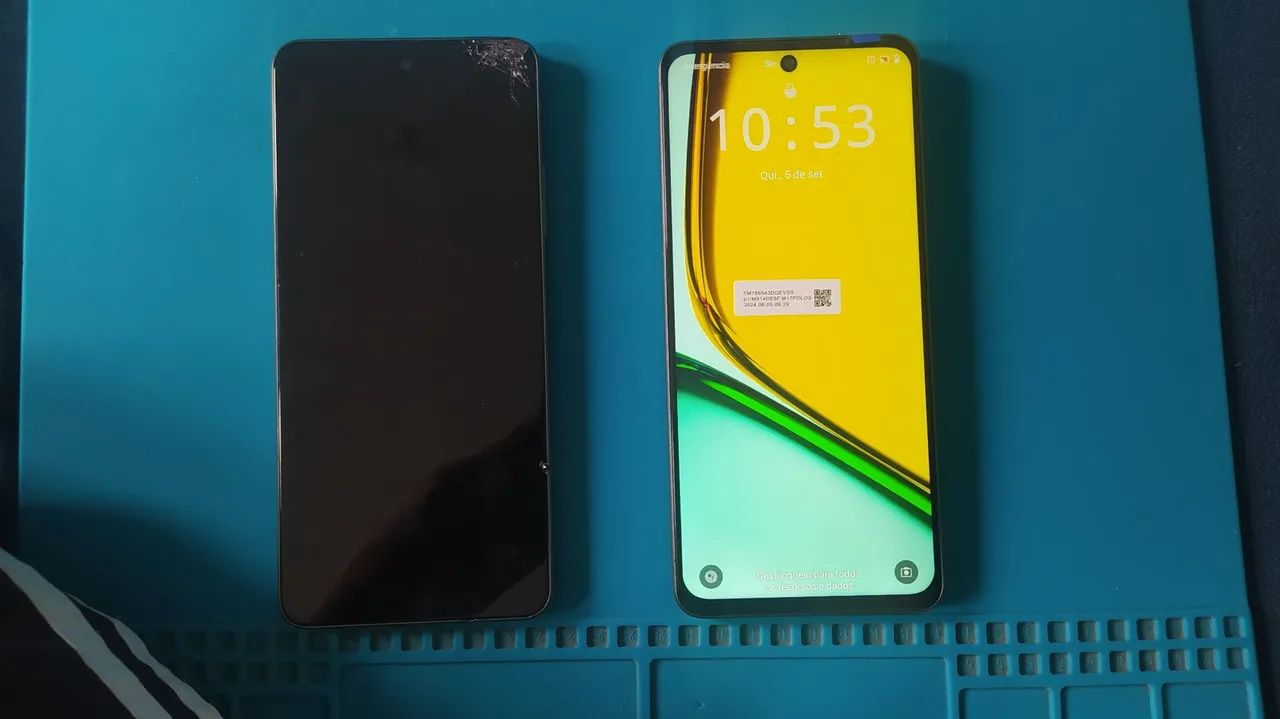 Troca de Tela e Bateria Realme - Serviço Rápido com Garantia em Domicílio!