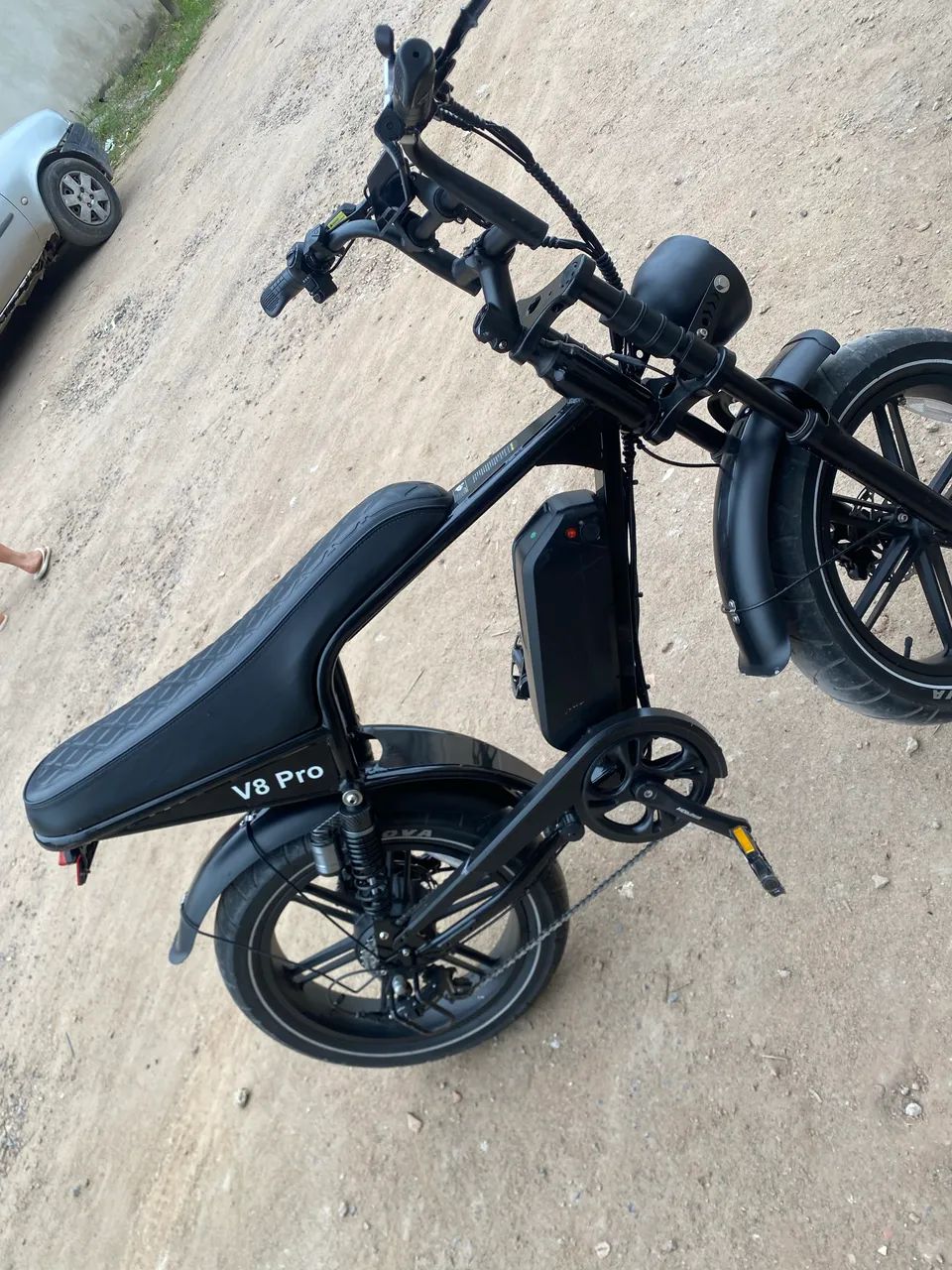 Bicicleta elétrica V8pro 