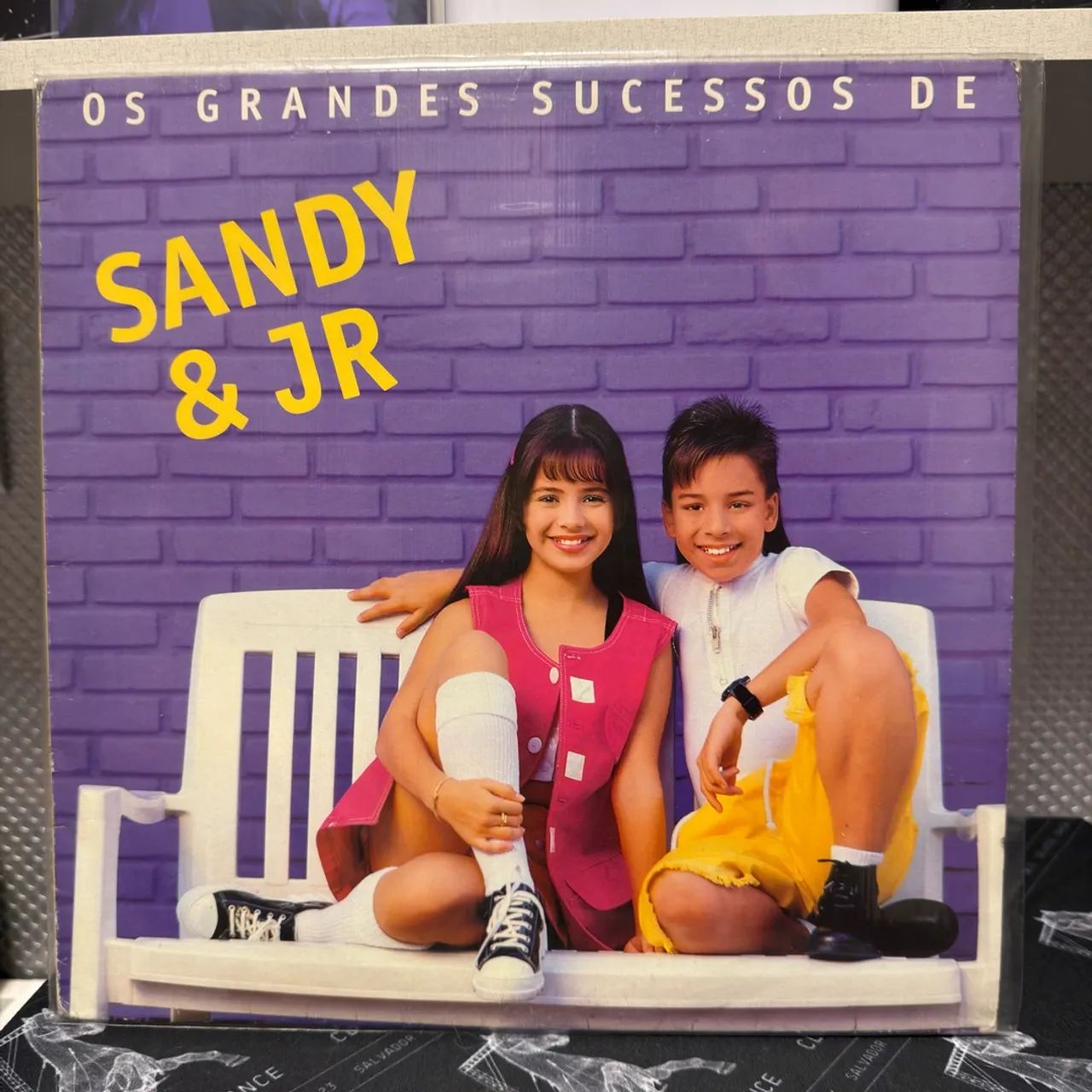 Lp os grandes sucessos de Sandy e Junior