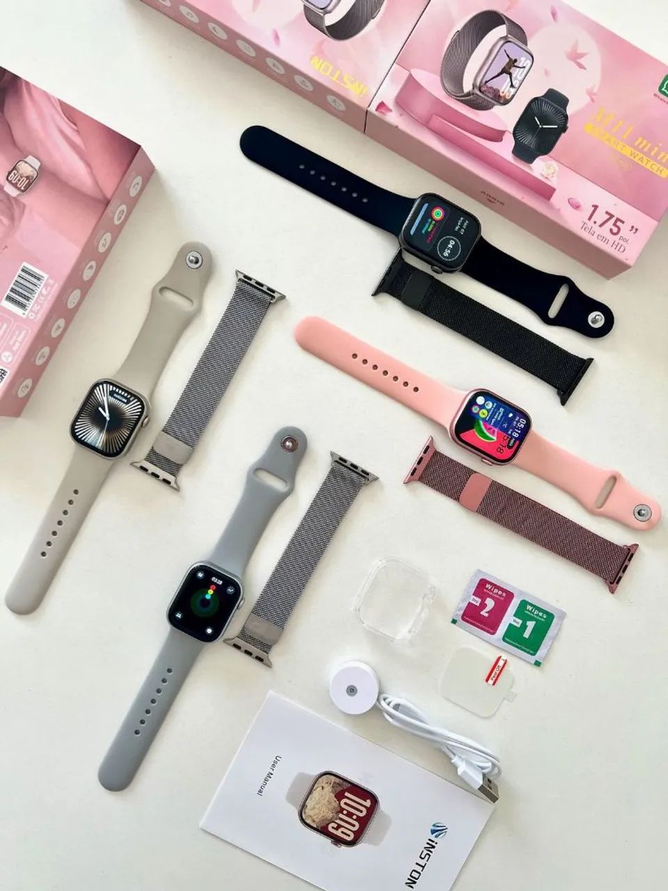 Relógio Smartwatch M11 mini 42M novos  - Foto 4