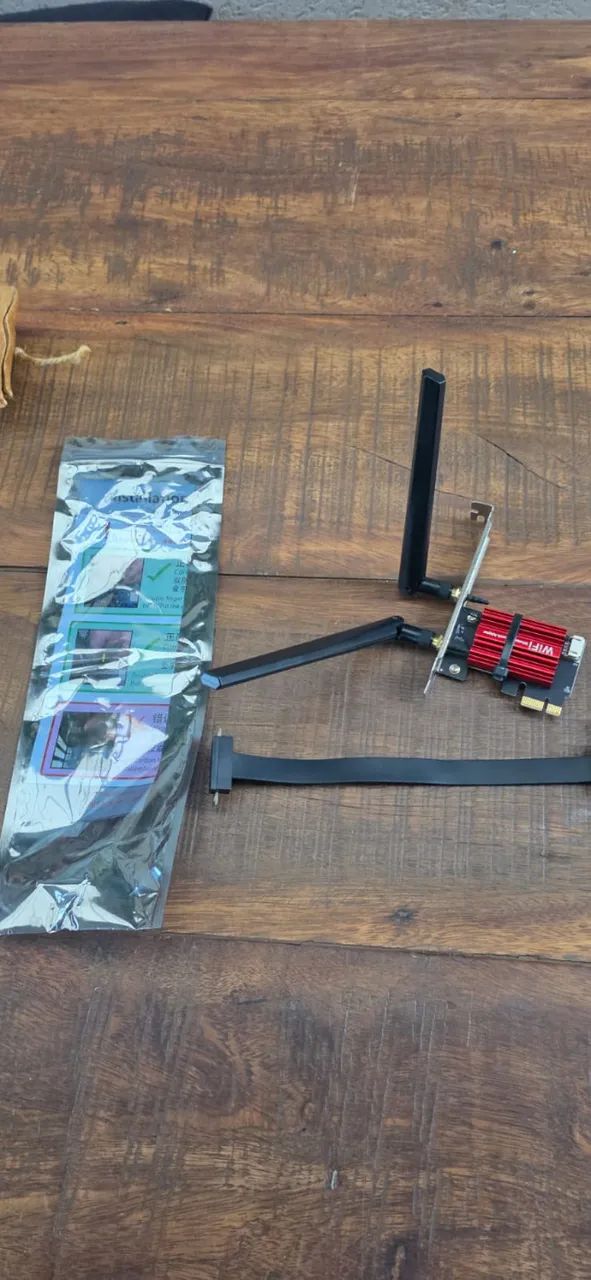 Placa Wifi-5 com Adaptador Pci-e (Wi-Fi + Bluetooth) - Foto 3