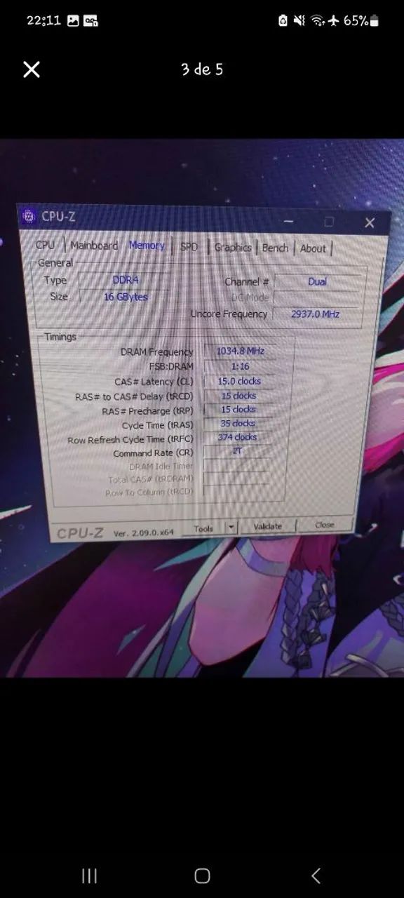 Kit xeon / processador 2680v4+ placa mãe qydiax99 D4 c612+ 2 Memórias ram ksuller 8gb - Foto 3