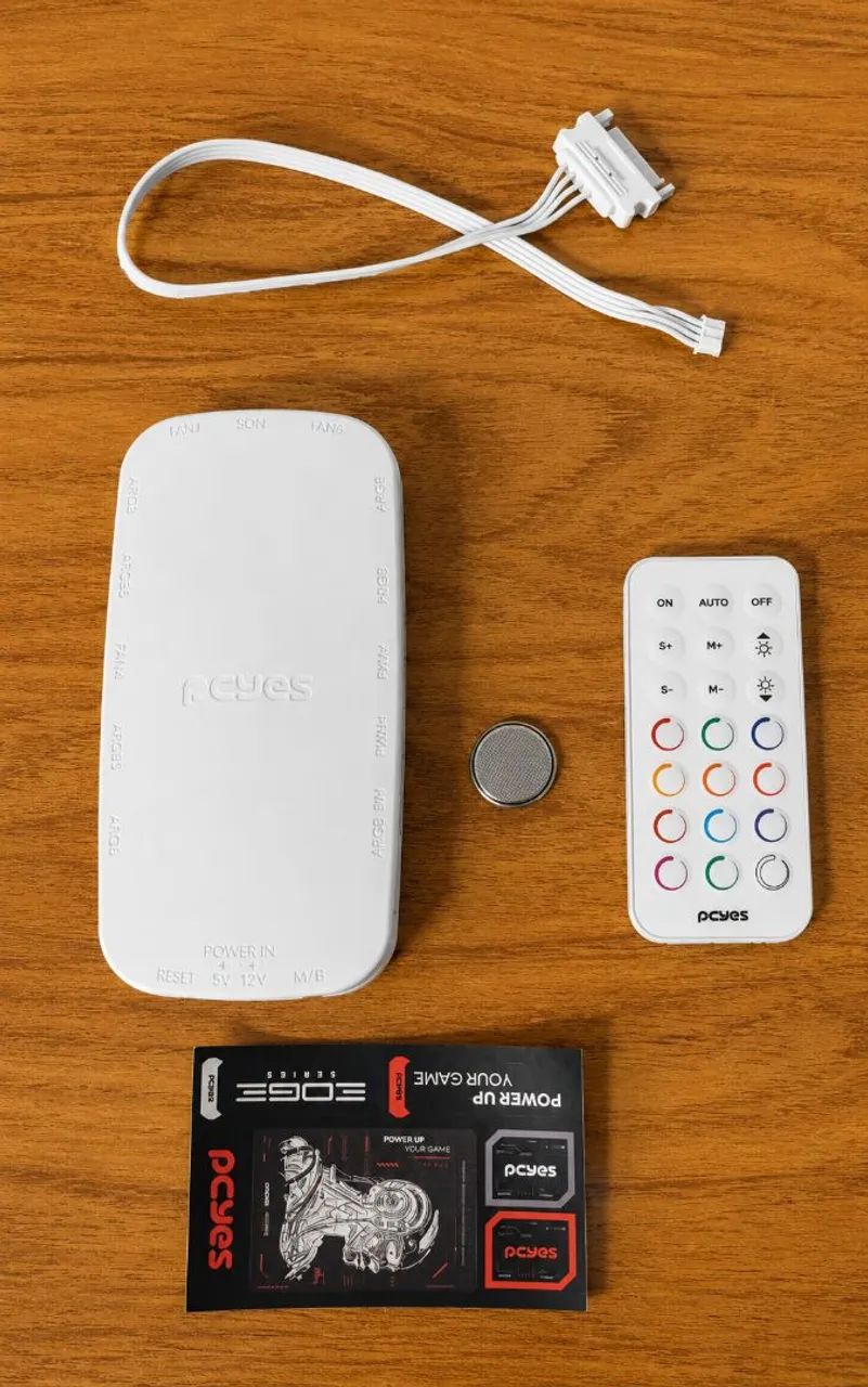 Controladora Pcyes Light Core White Ghost Original - Foto 2