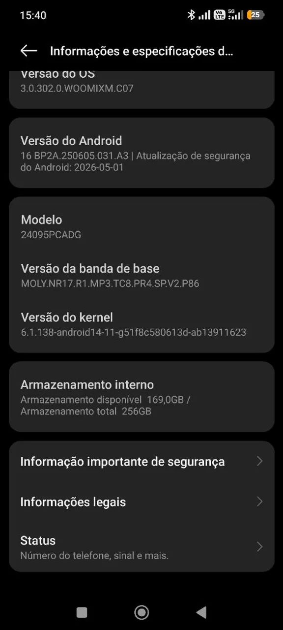 Poço X7 tem o carregador e fone e chave e caixa dele - Foto 4