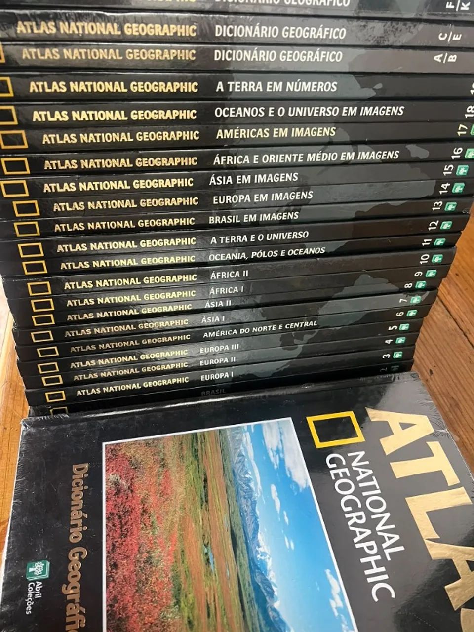 多読　National Geographic 108冊 Atlas National Geographic Completo 26 Volumes - Abril - 5 Lacrados