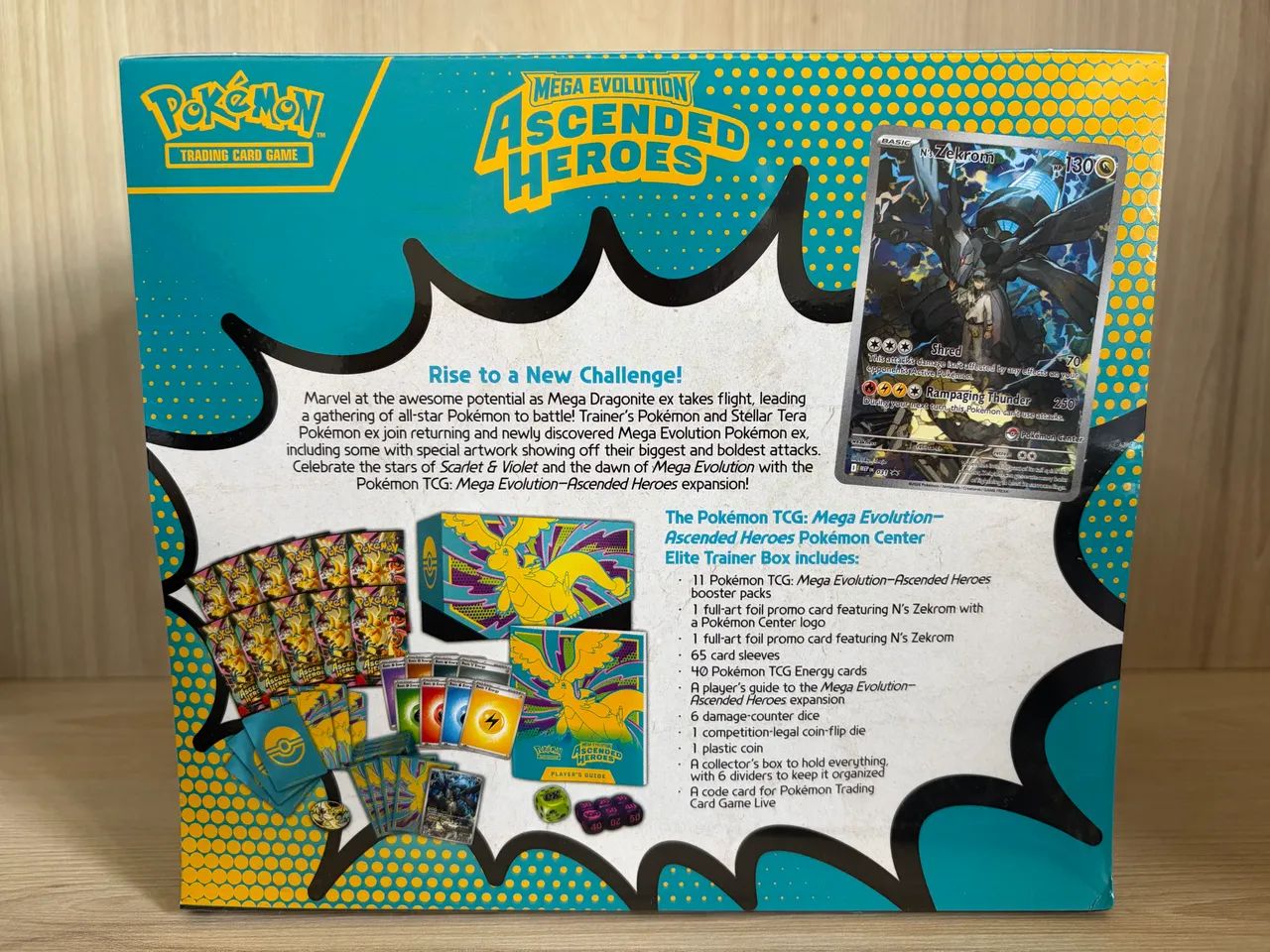 Pokémon - Elite Trainer Box POKEMON CENTER Exclusiva (inglês
