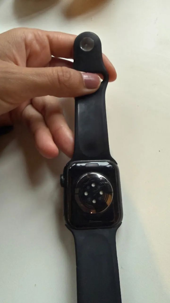 smartwatch gs8 mini preto - Foto 4