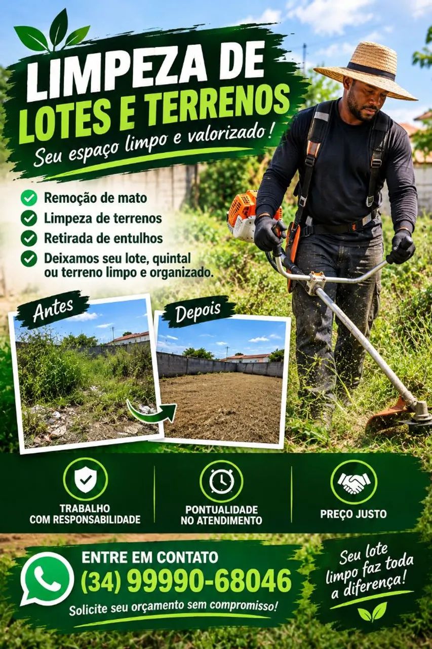 Limpeza lotes, Quintal em geral - Foto 3