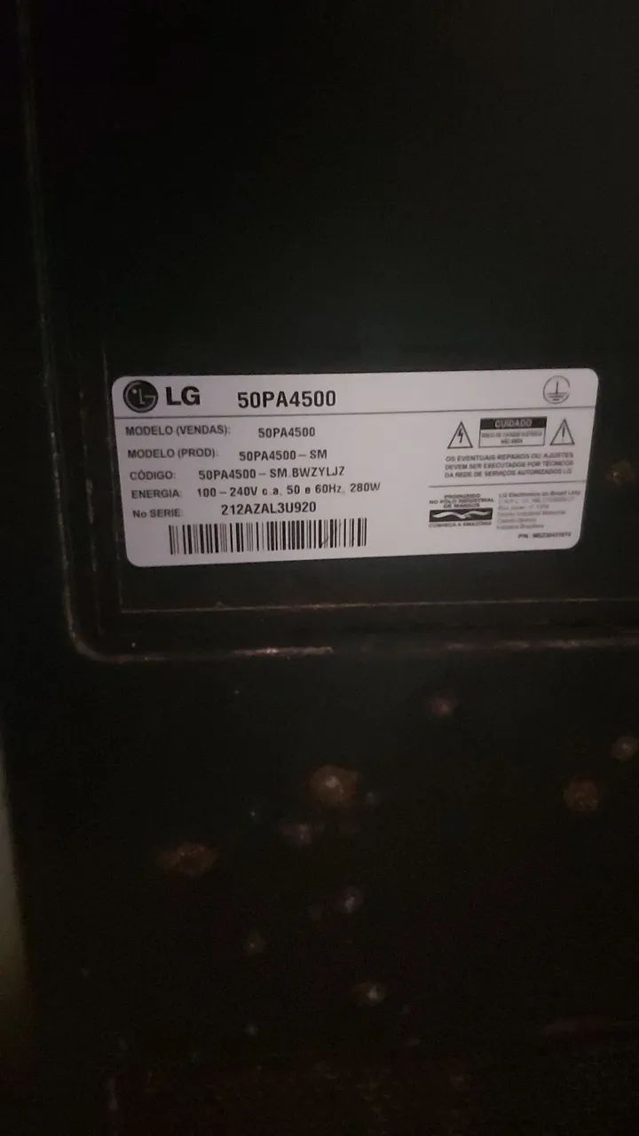 Tv 50 polegadas de plasma com defeito  - Foto 3