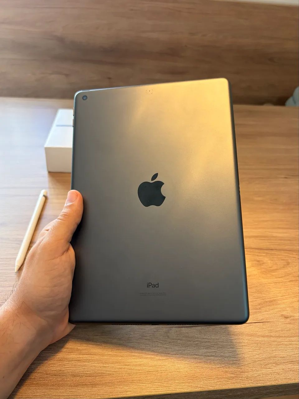 IPad 7ª Geração 32GB + Apple Pencil (COMPLETO) - Tablets e E