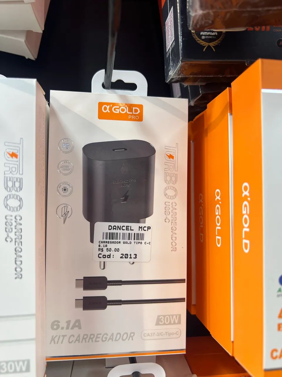 Carregador Turbo Tipo C 30w Para Iphone 15 16 17 Pro Max - Foto 2